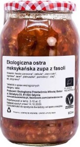 MEXICAANSE SPONSSOEP MET BIOBONEN 900 ml - ZUREN