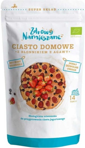 HUISGEMAAKTE CAKE MET AGAWA FIBER BIO 300 g - GEZOND GEMENGD