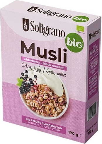 MUSLI BIO 170 g- SOLIGRANO