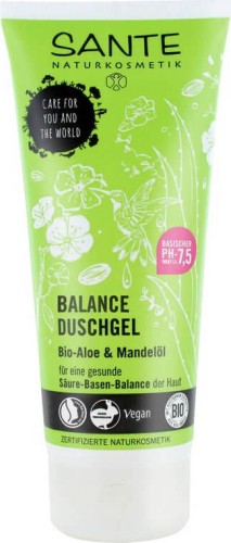 ŻEL POD PRYSZNIC BALANCE EUKALIPTUS I BERGAMOTKA ECO 200 ml - SANTE