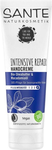 HANDCRME INTENSIEVE REPARATIE SHEA BOTER EN ECO MACADAMIA OLIE 75 ml - SANTE