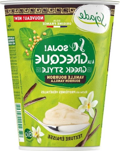 VANILLA SOY PRODUCT GREEK TYPE GLUTEN-FREE BIO 400 g - SOJADE