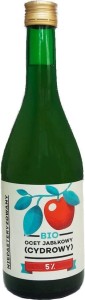 VINAGRE DE MANZANA BIO 700 ml - PIĘĆ PRZEMIAN