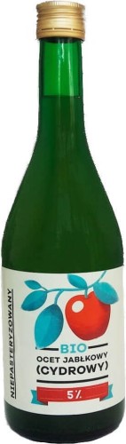 VINAGRE DE MANZANA BIO 700 ml - PIĘĆ PRZEMIAN