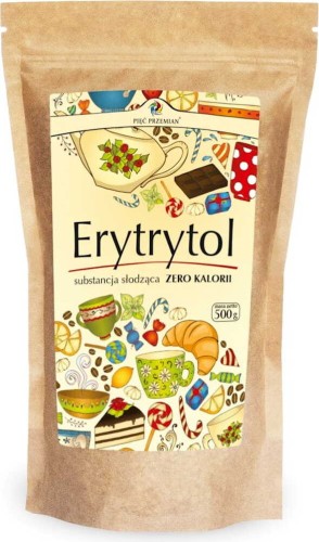 ERYTRYTOL (TOREBKA PAPIEROWA) 500 g - PIĘĆ PRZEMIAN