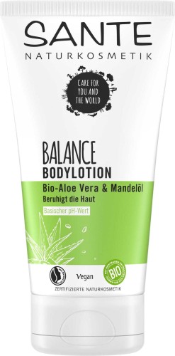 Lotion corporelle Balance Aloès et Huile d'Amande Eco 150 ml- Sante