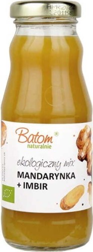 Juice mandarin  - ginger NFC BIO 200 ml - BATOM