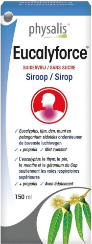 EUCALYFORCE SYRUP BIO 150 ml - PHYSALIS