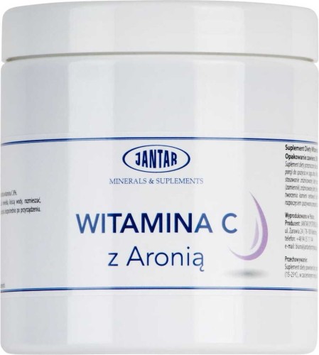 VITAMINE C MET ARONIA POEDER 500 g - AMBER