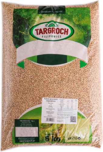 Gruau de sarrasin non torréfié 5kg Targroch