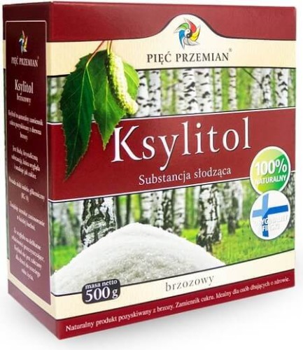 XYLITHOL (PAPIER DOOS) 500 g - VIJF VERANDERINGEN