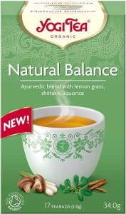 NATURAL BALANCE TEA WITH SHIITAKE BIO (17 x 2 g) 34 g - YOGI TEA