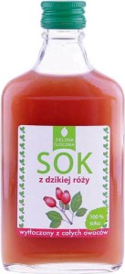 Jugo de rosa canina 100% extruido de fruta entera 200ml - Zielona tłocznia