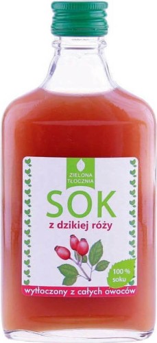 Jugo de rosa canina 100% extruido de fruta entera 200ml - Zielona tłocznia