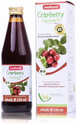 BIO CRANBERRY SAP 330 ml - MEDICURE