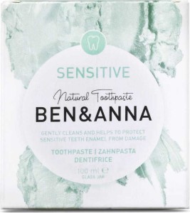 SENSITIVE TOOTHPASTE IN A JAR 100 ml - BEN&ANNA