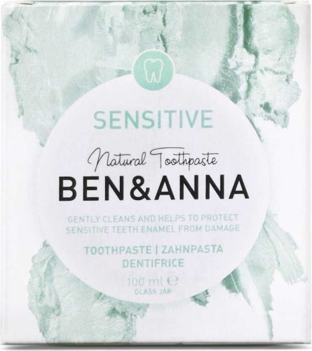 DENTIFRICIO SENSIBILE IN VASO DA 100 ML - BEN&ANNA
