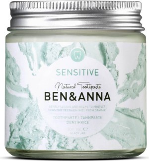 SENSITIVE TOOTHPASTE IN A JAR 100 ml - BEN&ANNA