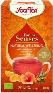 BIO TEA FOR THE SENSES OF WELL-BEING (20 x 2 g) 40 g - YOGI TEA