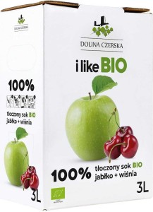 APPLE AND CHERRY JUICE NFC BIO 3L - CZERSKA VALLEY