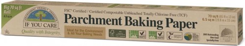Ongebleekt composteerbaar bakpapier in een rol van 10 m - If You Care