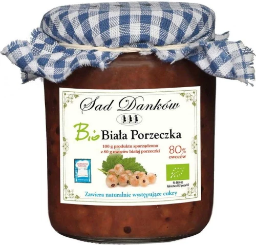 CURRANT BLANC 80% BIO 260 g - SAD DANKÓW