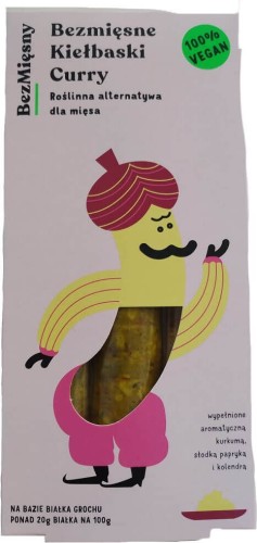 Vegan curry sausages 240g Meatless Meat