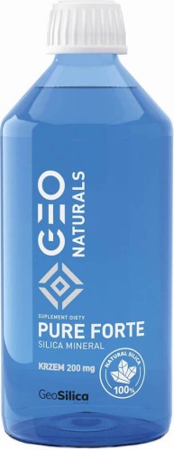 Silicone 200 mg GEO NATURALS PURE SILICA FORTE 500 ml GeoSilica Medicaline