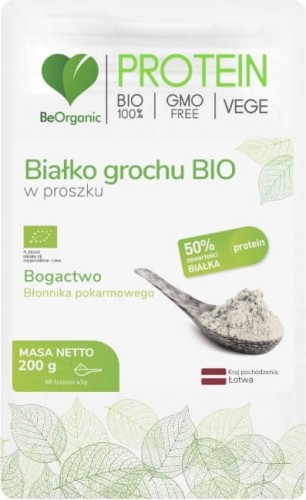 BIO Erwtenproteïnepoeder 66 porties 200g BeOrganic MedicaLine