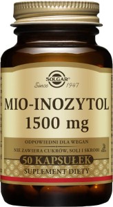 Myo-Inositol 1500 mg 50 capsules Solgar