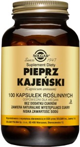 Piment de Cayenne 100 gélules Solgar