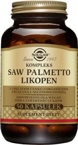 Saw Palmetto Likopen 50 capsules Solgar