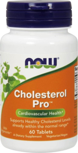Cholesterol Pro 60 tebletek Now Foods