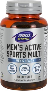 Multiwitamina dla mężczyzn Men's Active Sports Multi 90 kapsułek Now Foods Now Sport