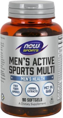 Multiwitamina dla mężczyzn Men's Active Sports Multi 90 kapsułek Now Foods Now Sport