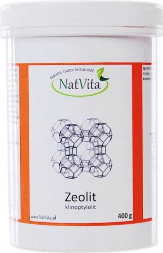 Zeoliet clinoptiloliet 400 g NatVita