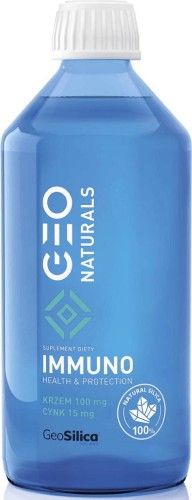 Silicium 100 mg Zinc 15 mg Immuno Santé & Protection 500 ml GeoNaturals GeoSilica MedicaLine