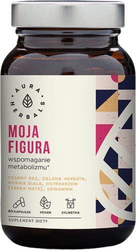 Mijn figuur ondersteunt de stofwisseling 60 capsules 51 g Aura Herbals