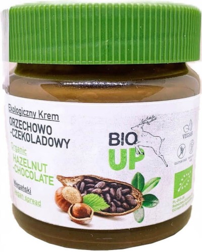 KREM ORZECHOWO - CZEKOLADOWY BEZGLUTENOWY BIO 190 g - ME GUSTO (BIO UP)