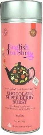 Thé Rooibos au chocolat et aux fruits (15x2) BIO 30 g English Tea Shop