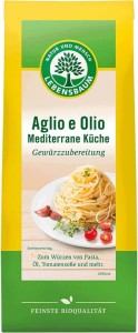 CONDIMENTO PARA COCINA MEDITERRÁNEA BIO 40 g - LEBENSBAUM
