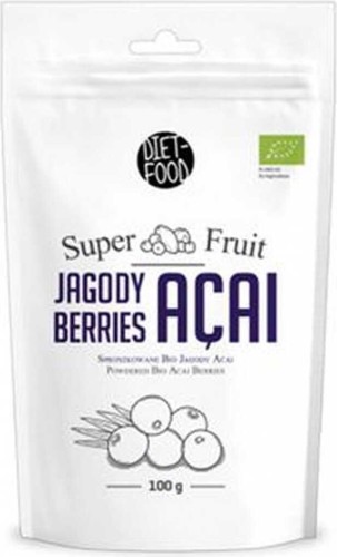 Sproszkowane jagody acai BIO 100 g Diet-Food.pl