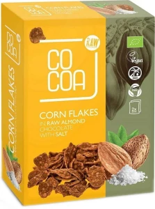 CORN FLAKES IN AMANDELCHOCOLADE MET BIOZOUT (2 x 100 g) 200 g - CACAO