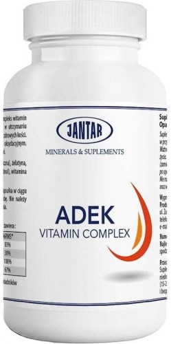 VITAMINE ADEK 90 CAPSULES - JANTAR