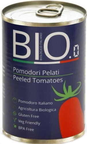 Pelati-tomaten zonder gluten 400g BIO Biologico Italiano