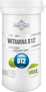 VITAMINE B12 120 CAPSULES (100 mcg) - SOUL FARM