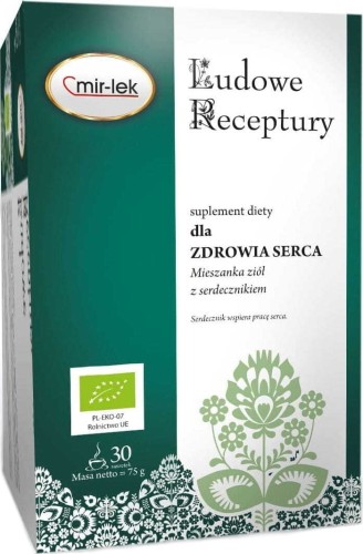 TEA FOR HEART BIO (20 x 2.5 g) 50 g - MIR-DRUG (LUDOWE RECEPTURY)