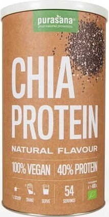 EIWIT UIT ZADEN CHIA GLUTENVRIJ BIO 400 g - PURASANA