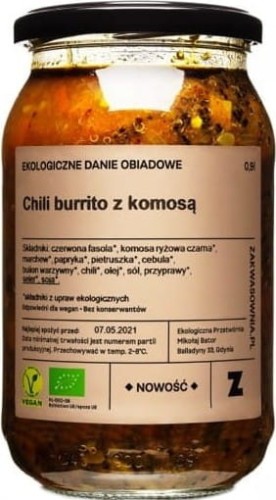 CHILLI BURRITO MEXICAANSE BIO 900 ml - VERZURING
