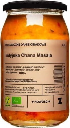 CHANA MASALA BIO 900 ml - ZUREN